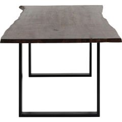Harmony Dark Black Masif Yemek Masası 180x90 cm