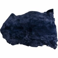 Heidi Blue Kuzu Derisi Halı 60x85 cm