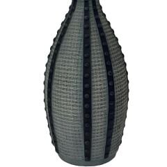 Moi Gri Polyester Abajur