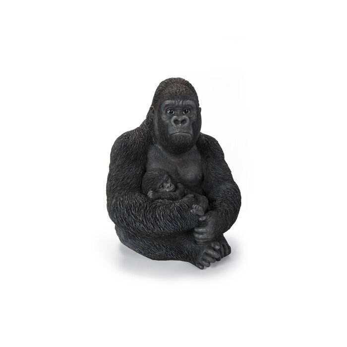 Cuddle Gorilla Family Poliresin Dekoratif Obje