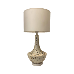 Ellie Krem Polyester Abajur