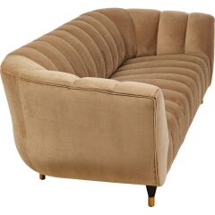 Sofa Spectra Velvet Brown 3-Seater 245