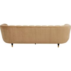 Sofa Spectra Velvet Brown 3-Seater 245