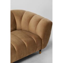 Sofa Spectra Velvet Brown 3-Seater 245