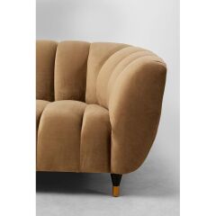 Sofa Spectra Velvet Brown 3-Seater 245
