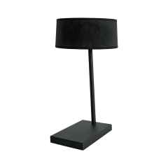 Anya Siyah Metal Abajur