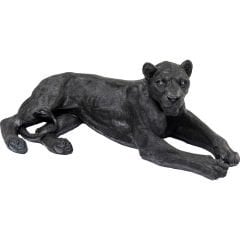 Lion Siyah Dekoratif Obje 52cm