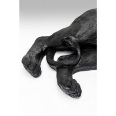 Lion Siyah Dekoratif Obje 52cm