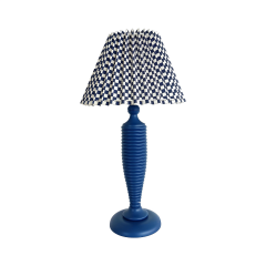 Aria Mavi Polyester Abajur