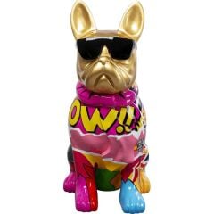 Deco Figurine Graffiti Dog 49cm