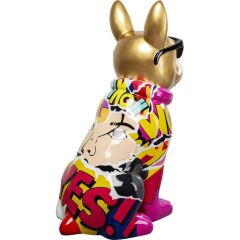 Deco Figurine Graffiti Dog 49cm