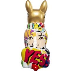 Deco Figurine Graffiti Dog 49cm