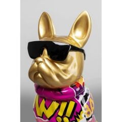 Deco Figurine Graffiti Dog 49cm