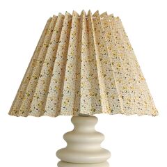 Asia Krem Polyester Abajur
