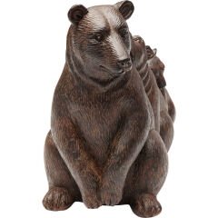 Relaxed Bear Family Dekoratif Obje