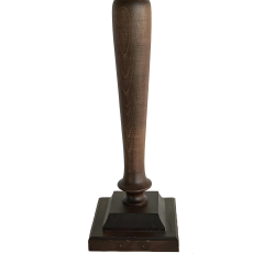 Alia Kahverengi Ahşap Abajur