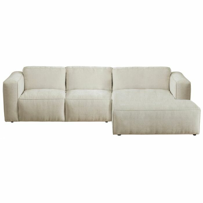 Corner Sofa Henry Cream Right Kanepe