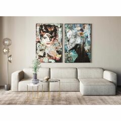 Corner Sofa Henry Cream Right Kanepe
