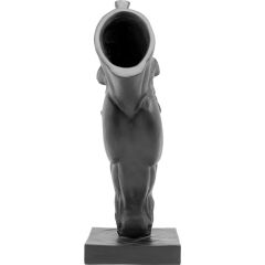 Horse Face Black Dekoratif Obje 57 cm