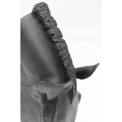 Horse Face Black Dekoratif Obje 57 cm