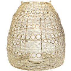 Hayat Pirinç Koni Fener 37cm
