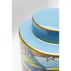 Porcelain Pot Graffiti Art 27cm