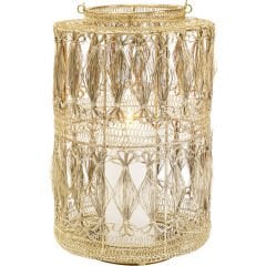 Hayat Gold Çelik Pirinç Kaplama Mumluk