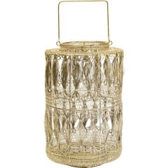 Hayat Gold Çelik Pirinç Kaplama Mumluk