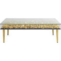 Gold Flowers MDF Orta Sehpa