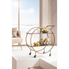 Loft Brass Çelik Dresuar