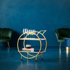 Loft Brass Çelik Dresuar