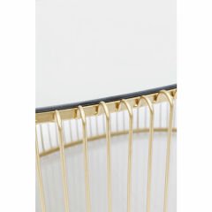Wire Uno Brass Çelik Orta Sehpa