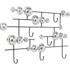 Coat Rack Disco Balls