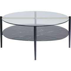 Noblesse Oval Çelik Orta Sehpa