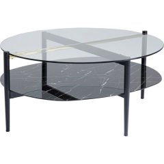 Noblesse Oval Çelik Orta Sehpa