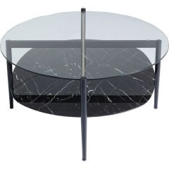 Noblesse Oval Çelik Orta Sehpa