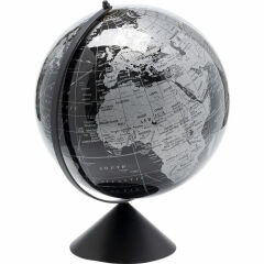 Globe Top Siyah Dekoratif Obje