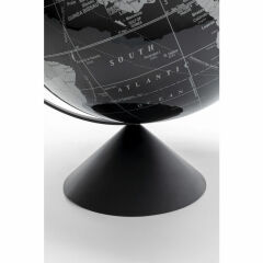 Globe Top Siyah Dekoratif Obje