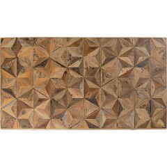 Stars Krom Masif Ahşap Lake Çalışma Masası
