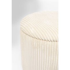 Stool Cherry Storage Cord 2'li Creme Tabure