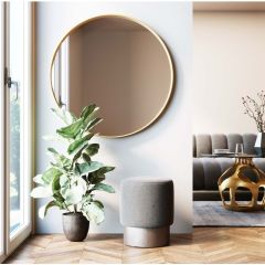 Stool Cherry Lina Grey Silver Tabure