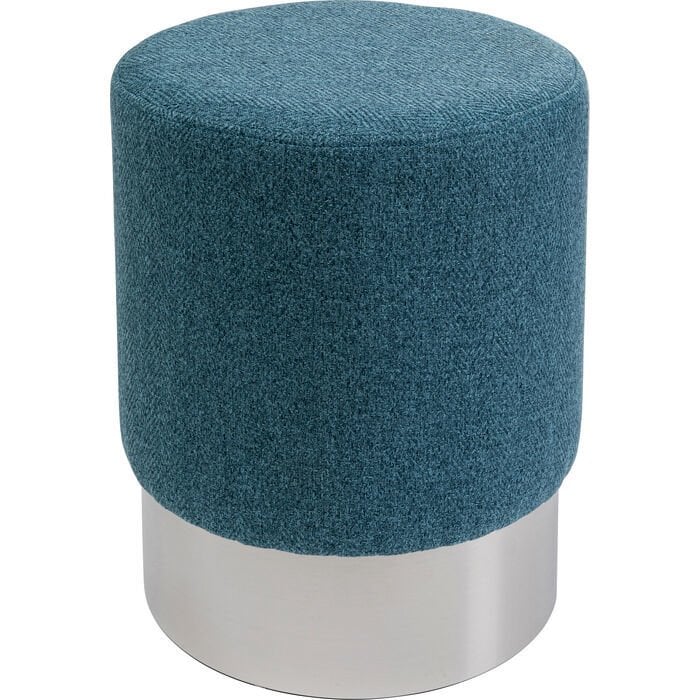 Stool Cherry Lina Blue Silver Tabure