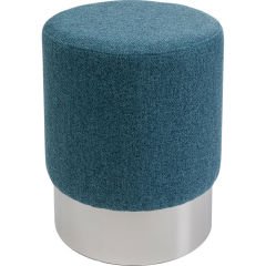 Stool Cherry Lina Blue Silver Tabure