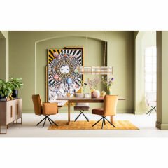 Swivel Chair Chelsea Grey Berjer