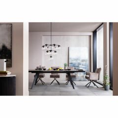 Swivel Chair Chelsea Grey Berjer
