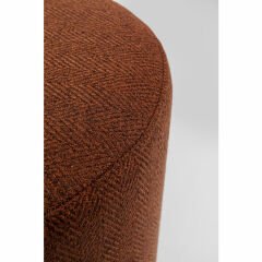 Stool Cherry Lina Brown Brass Tabure