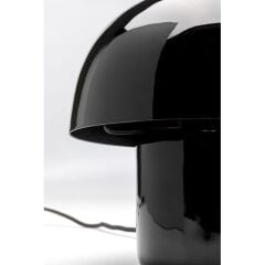 Table Lamp Mushroom Shiny Black 20cm