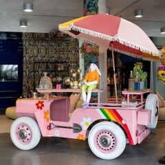 Bar Flower Power Car 241cm