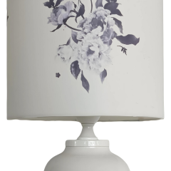 Mina Beyaz Polyester Abajur