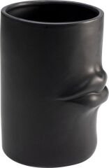 Labbra Vase Black 22cm